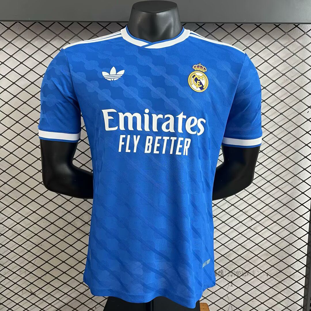 AAA Quality Real Madrid 25/26 Third Blue Jersey(Player)